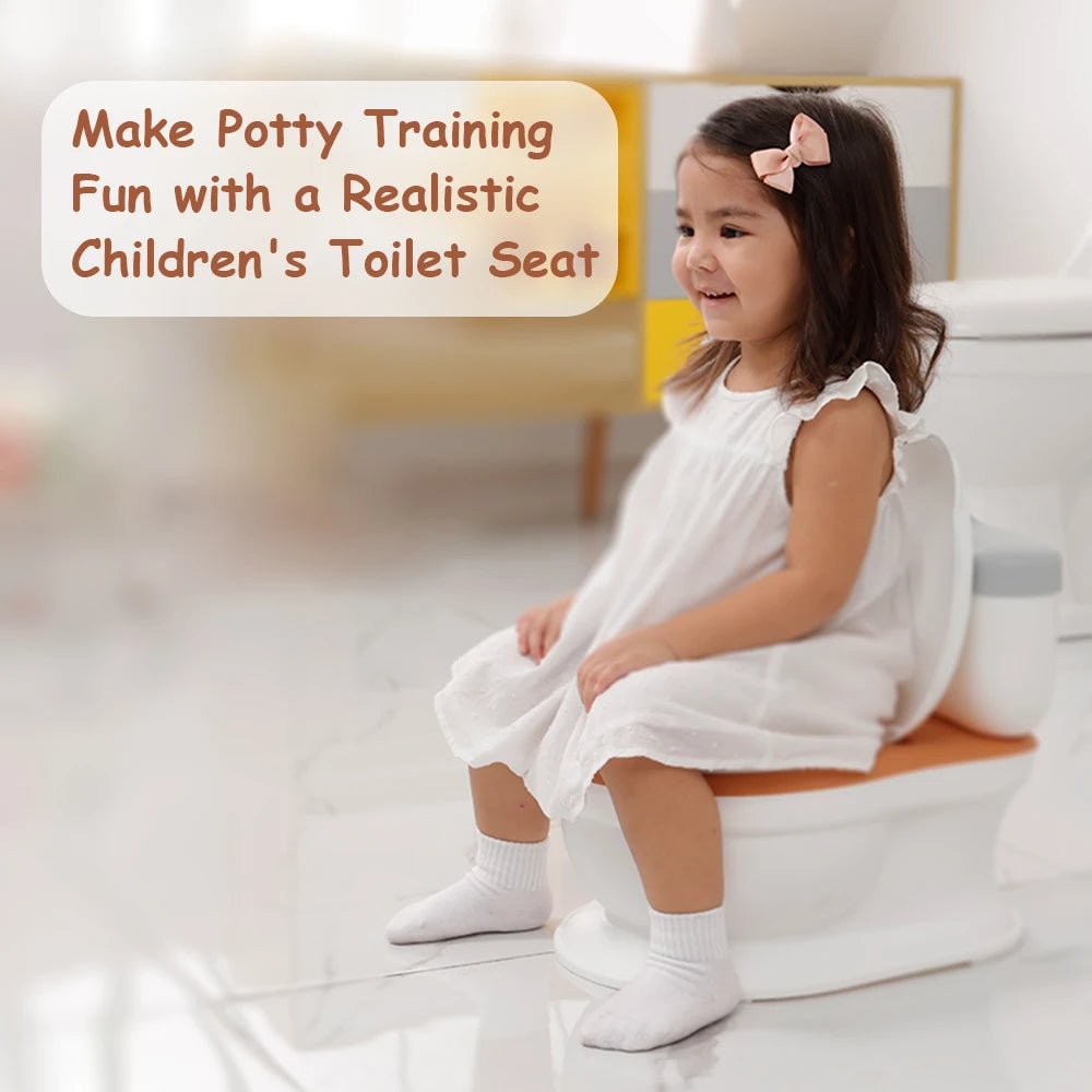 Realistic Training Seat Baby Potty Toilet Seat Realistic - BeeBeeBuys