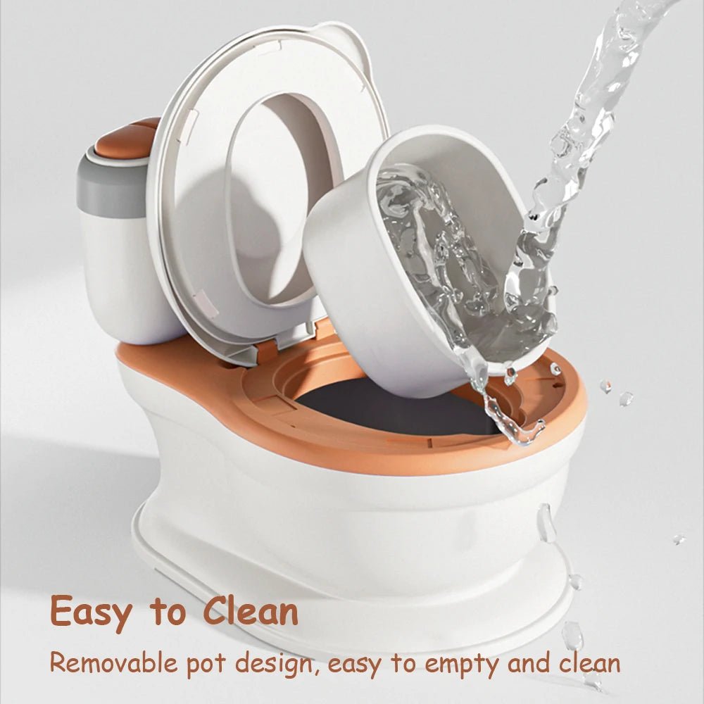 Realistic Training Seat Baby Potty Toilet Seat Realistic - BeeBeeBuys