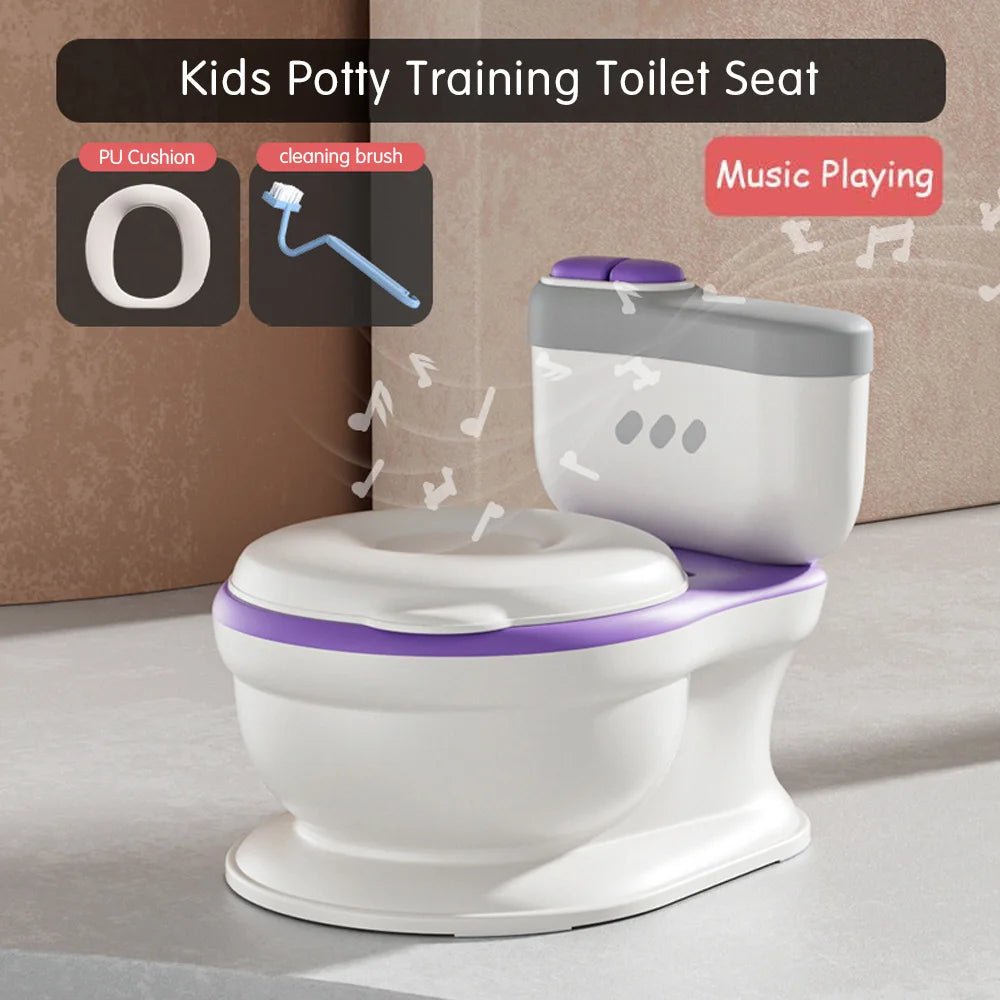 Realistic Training Seat Baby Potty Toilet Seat Realistic - BeeBeeBuys