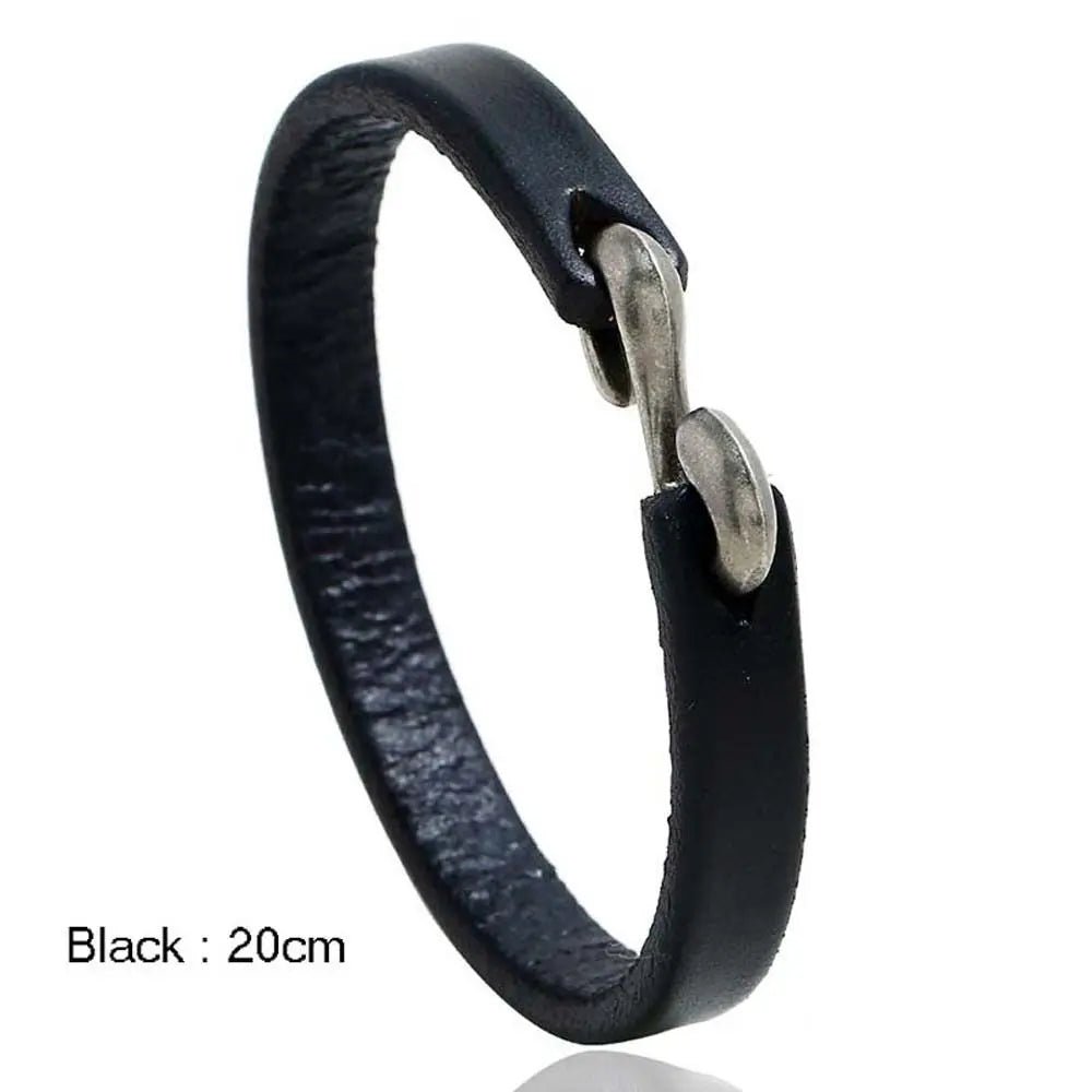 Retro Gift For Men Leather Hook Bracelet - Buy One Get Two Free🔥 - BeeBeeBuys