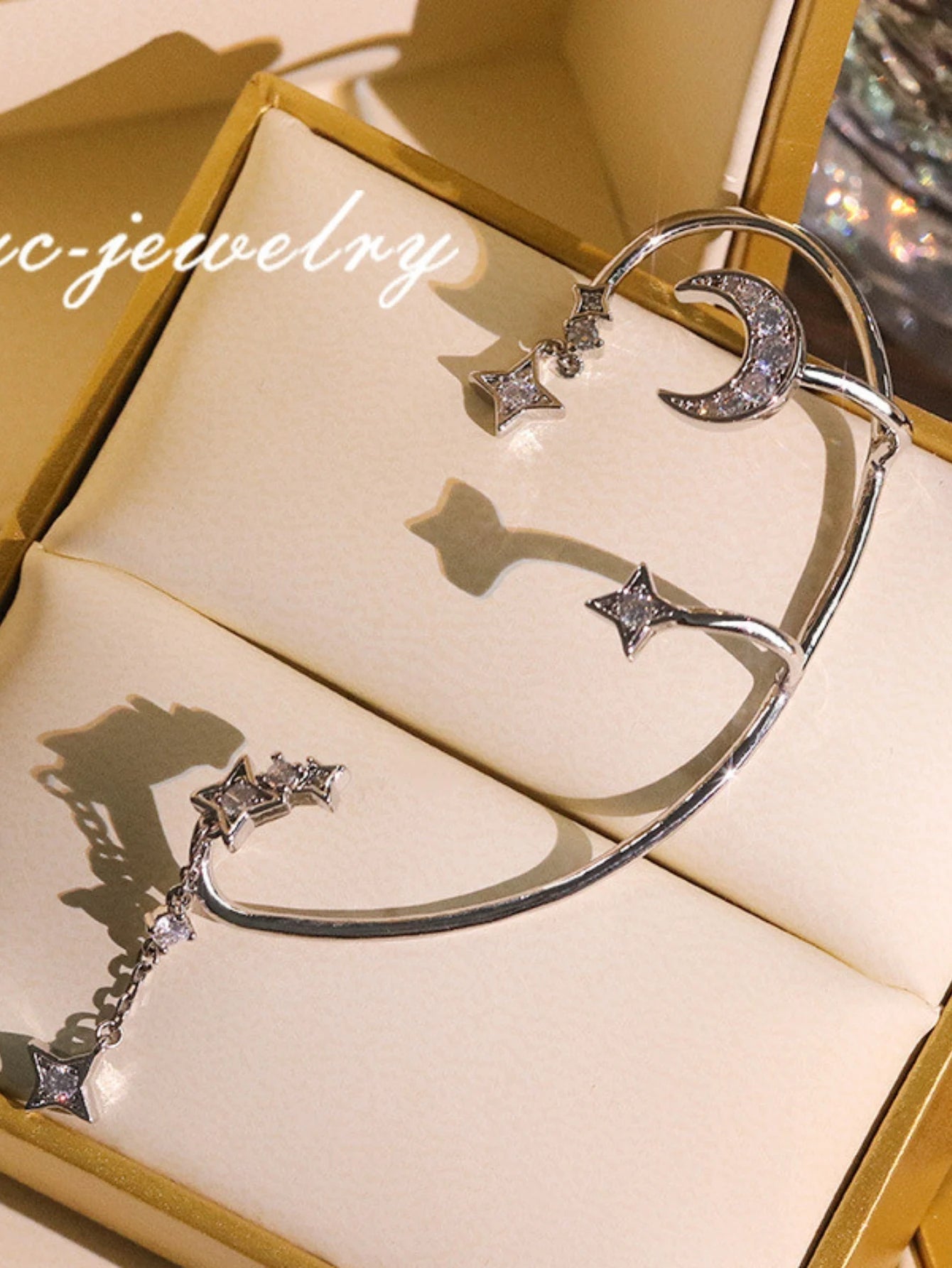 Silver Plated Metal Leaf Butterfly Clip Earrings for Women Ear Clips Without Piercing - BeeBeeBuys