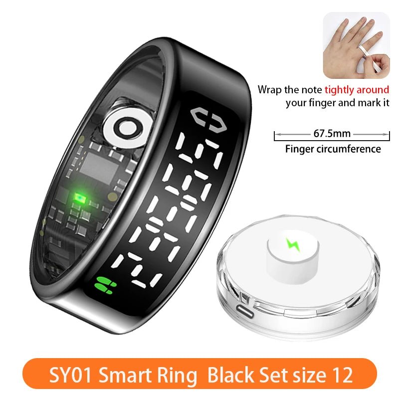 SY01 Smart Ring With LED Screen - Buy One Get One 🔥 - BeeBeeBuys
