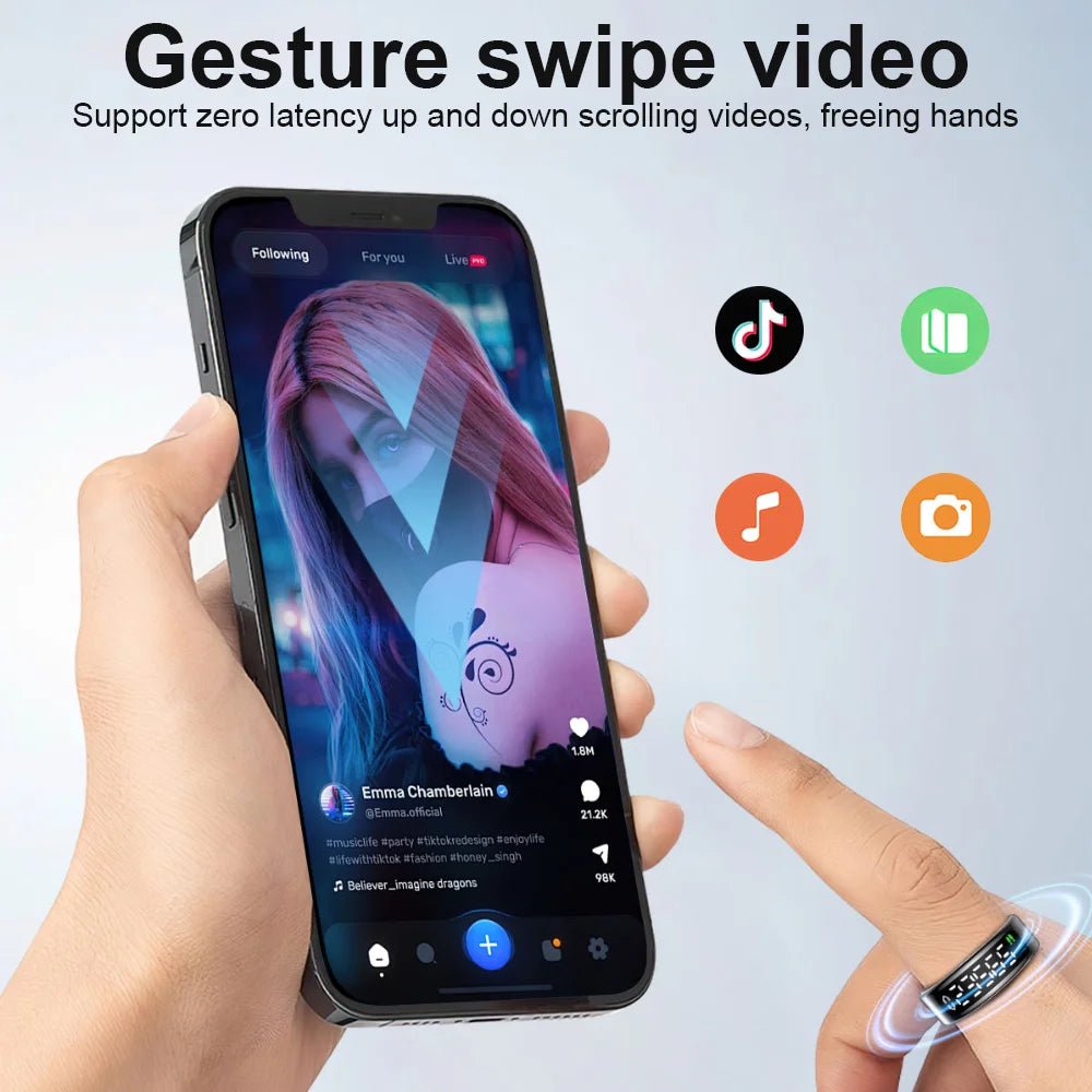 SY01 Smart Ring With LED Screen - Buy One Get One 🔥 - BeeBeeBuys