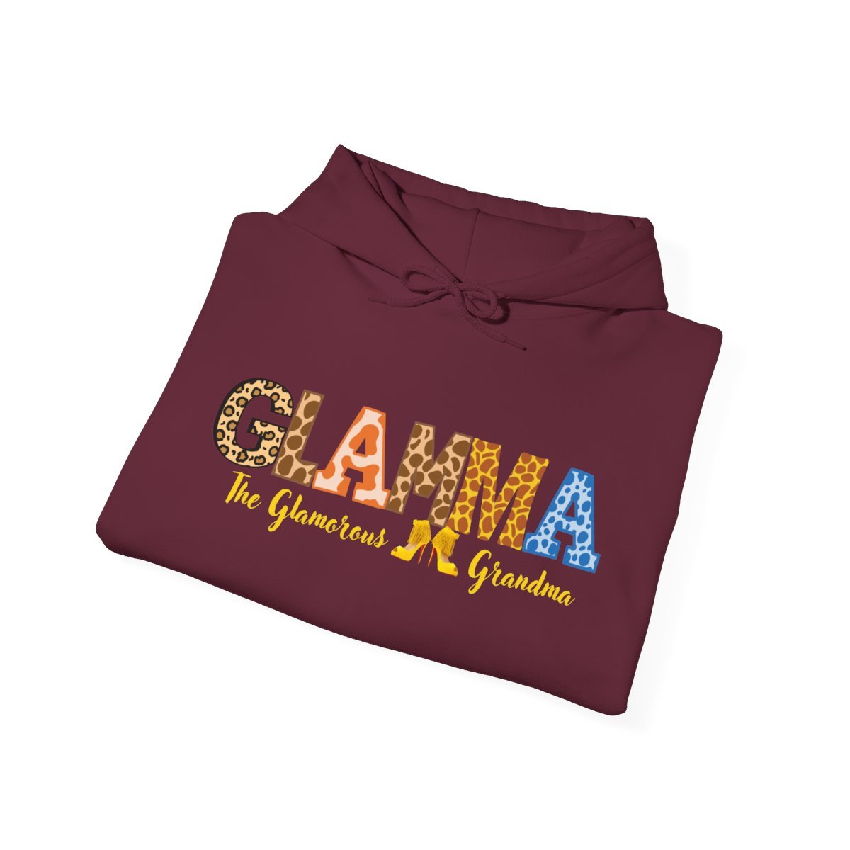 The Glamma - Glamorous Hoodie - Personalize with Grandkids names on sleeve!! - BeeBeeBuys