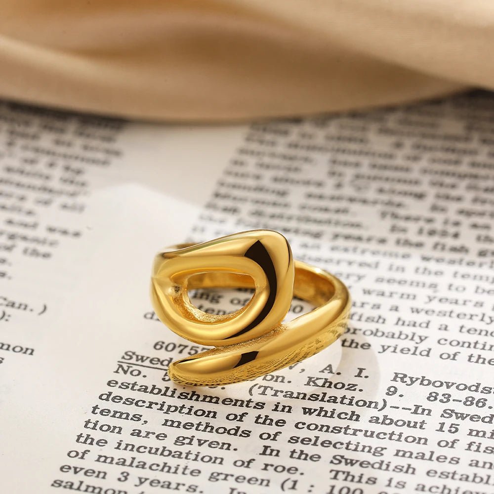 Vintage Stainless Steel Rings for Women Adjustable - Buy One Get Two Free 🔥 - BeeBeeBuys