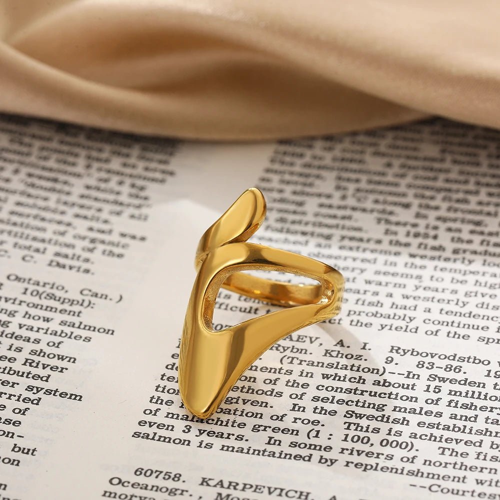 Vintage Stainless Steel Rings for Women Adjustable - Buy One Get Two Free 🔥 - BeeBeeBuys