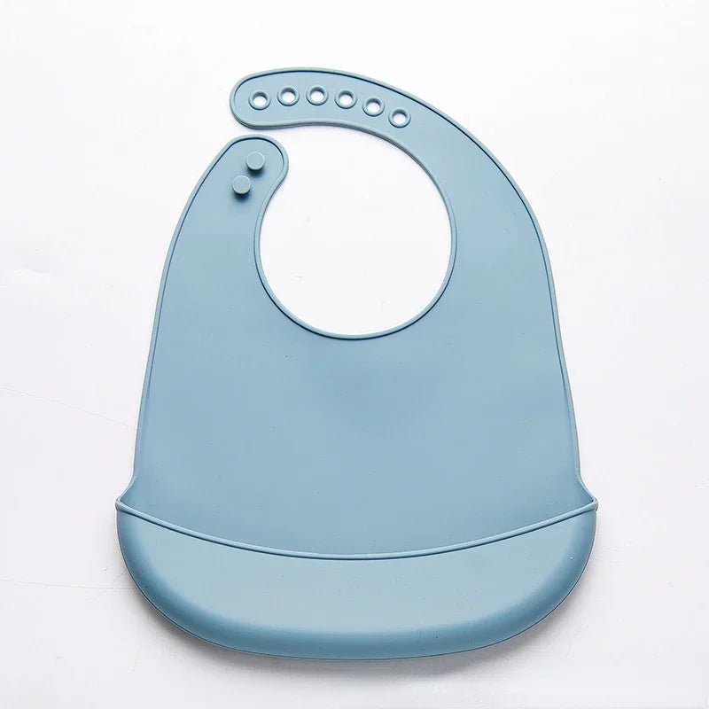 Waterproof Bibs Babies Soft oof Bibs Babies Soft Edible Silicone - BeeBeeBuys