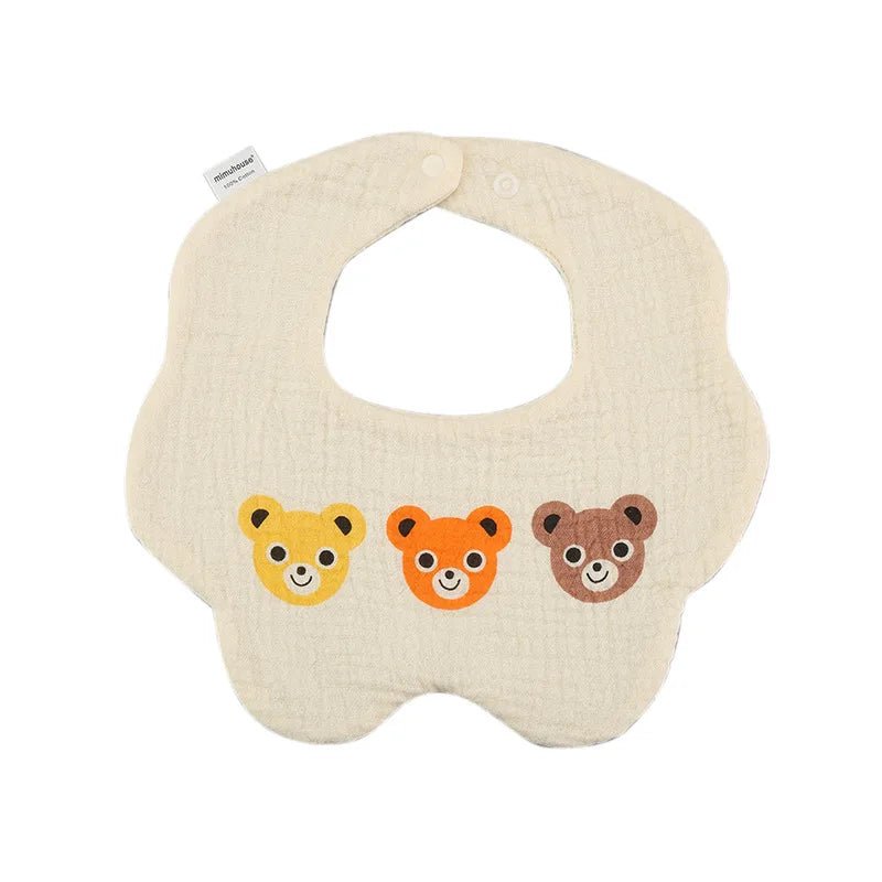 Waterproof Feeding Accessories Cute Print Newborn Burp - BeeBeeBuys