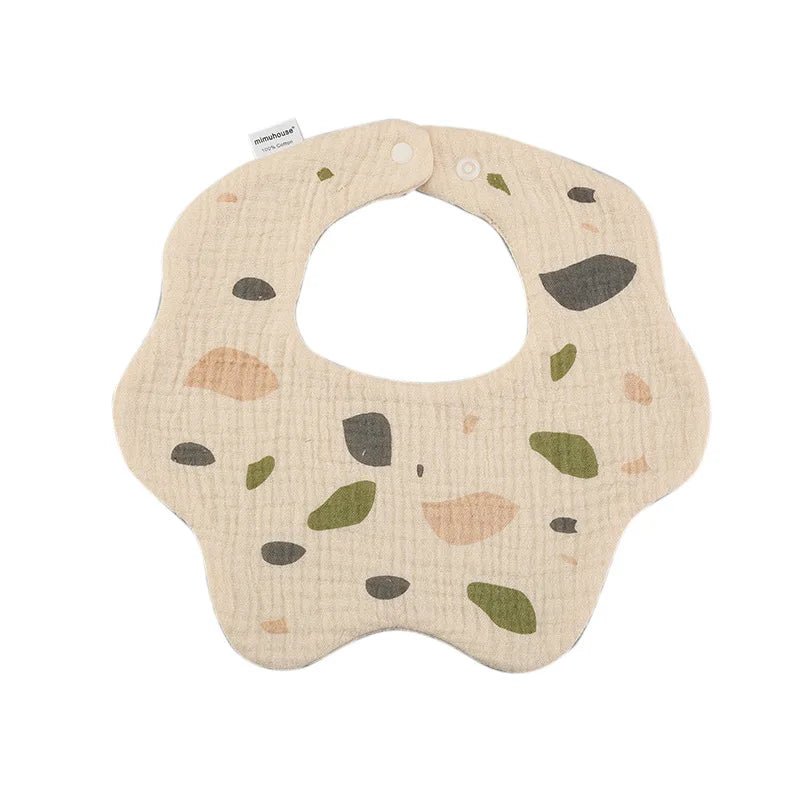 Waterproof Feeding Accessories Cute Print Newborn Burp - BeeBeeBuys