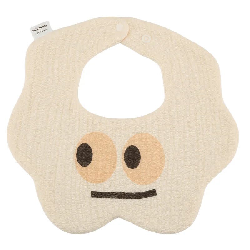 Waterproof Feeding Accessories Cute Print Newborn Burp - BeeBeeBuys