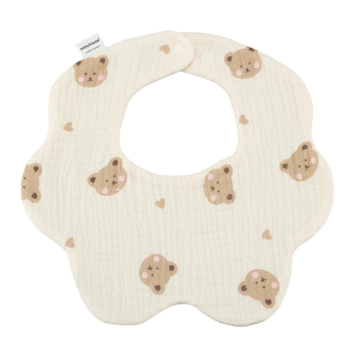 Waterproof Feeding Accessories Cute Print Newborn Burp - BeeBeeBuys