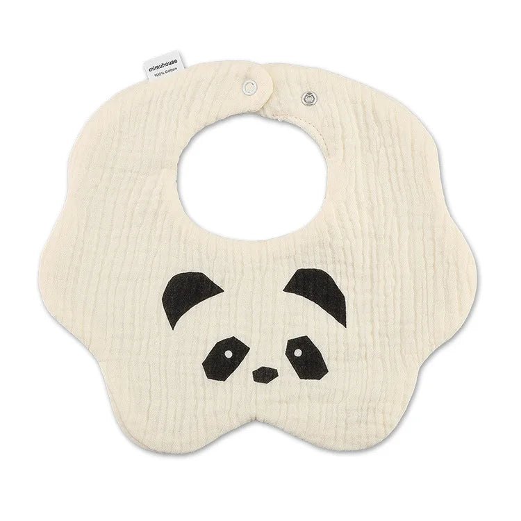 Waterproof Feeding Accessories Cute Print Newborn Burp - BeeBeeBuys