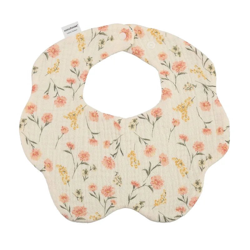 Waterproof Feeding Accessories Cute Print Newborn Burp - BeeBeeBuys
