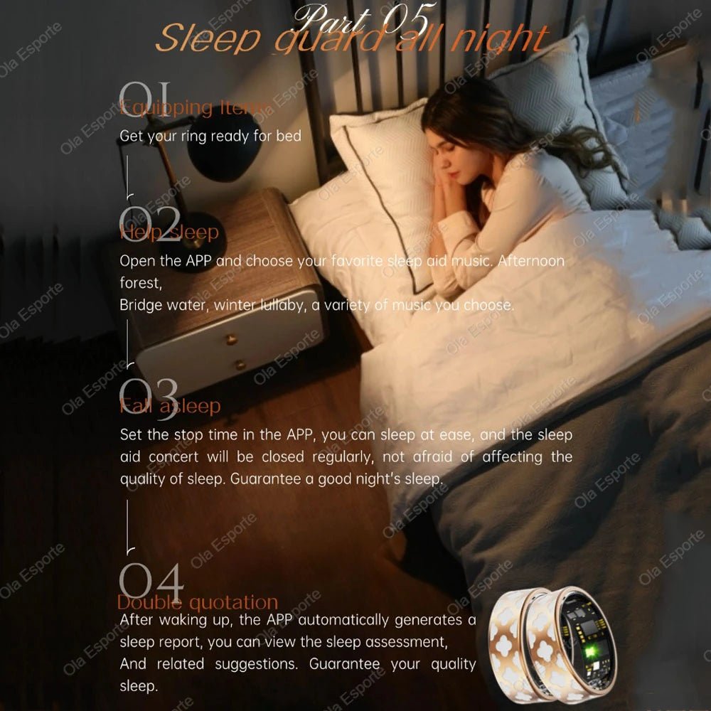 Waterproof For Health Smart Ring Men Women Gesture Control - BOGO 🔥 - BeeBeeBuys