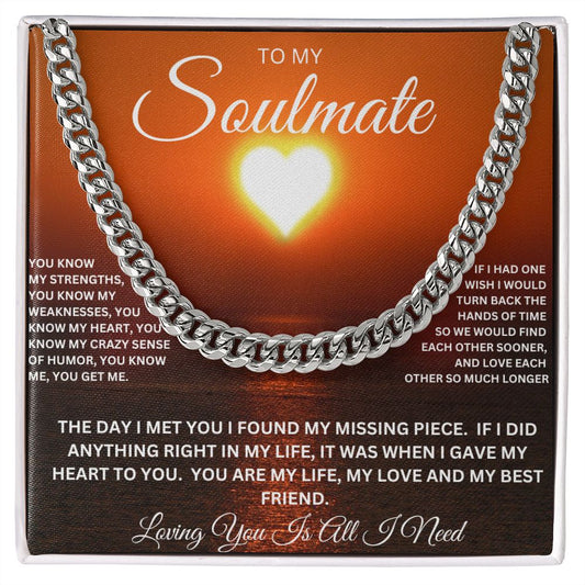 Man  Soulmate - You Get Me -cuban link