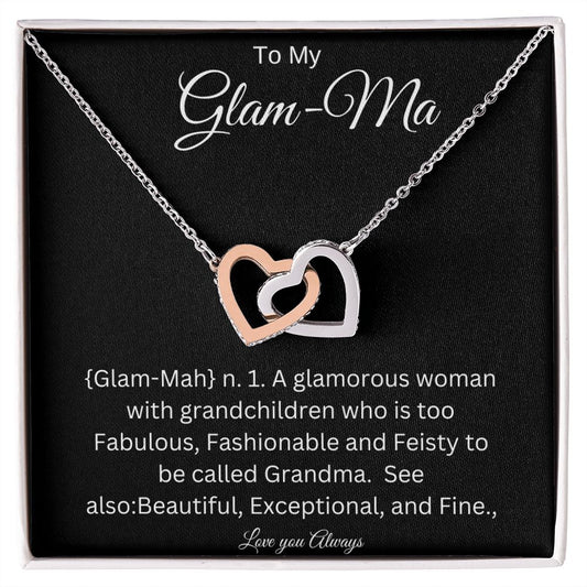 To Glam-Mah - The Definition - Interlocking Hearts