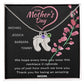 T - EVERY TIME YOU WEAR THIS BABY FEET NECKLACE- CUSTOMIZE