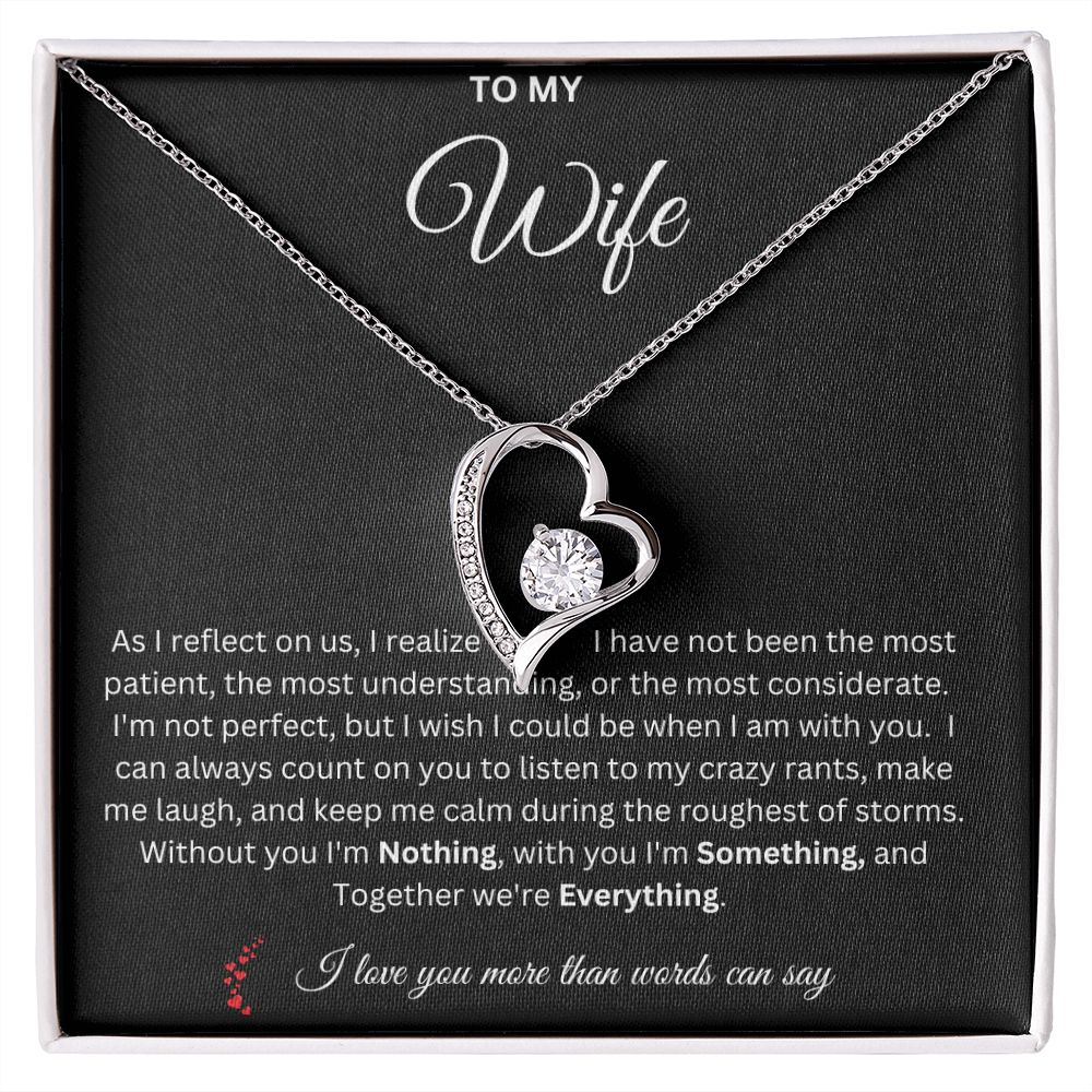 Wife - Together We're Everything Love Necklace